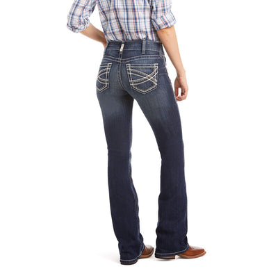 Ariat Trouser Mid Rise Stretch Entwined Boot Cut Jean Style 10017510 Ladies Jeans from Ariat
