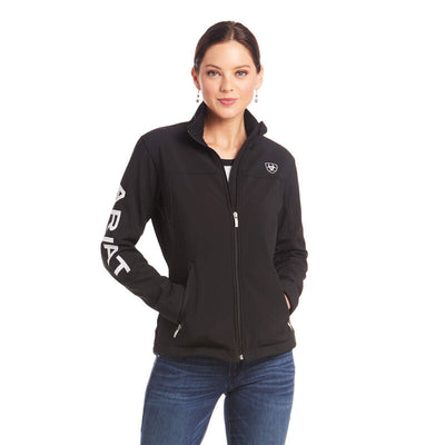 Ariat Ladies Team Softshell Jacket Style 10019206- Premium Ladies Outerwear from Ariat Shop now at HAYLOFT WESTERN WEARfor Cowboy Boots, Cowboy Hats and Western Apparel