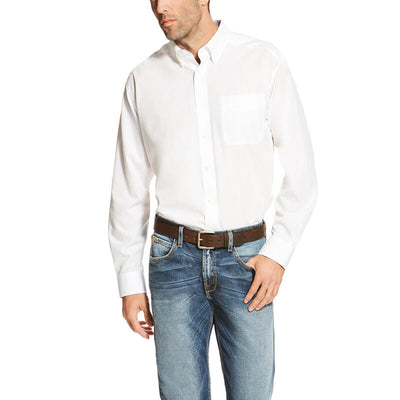 Ariat Wrinkle Free Solid Shirt Style 10020331- Premium Mens Shirts from Ariat Shop now at HAYLOFT WESTERN WEARfor Cowboy Boots, Cowboy Hats and Western Apparel