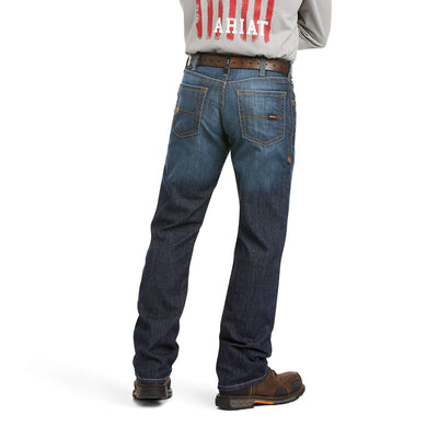 Ariat FR M4 Relaxed Stretch DuraLight Basic Boot Cut Jean Style 10023466- Premium Mens Jeans from Ariat Shop now at HAYLOFT WESTERN WEARfor Cowboy Boots, Cowboy Hats and Western Apparel