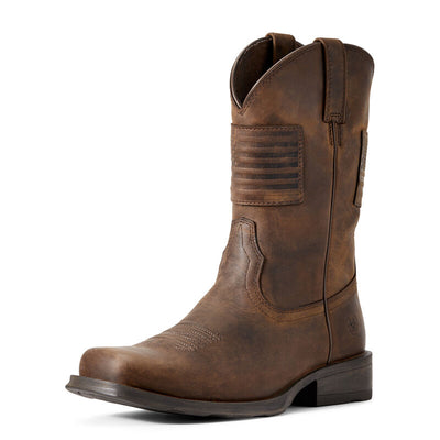 Ariat Rambler Patriot Western Boot Style 10029692 Mens Boots from Ariat