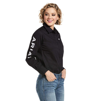 Ariat Ladies Wrinkle Resist Team Kirby Stretch Shirt Style 10033034 Ladies Shirts from Ariat