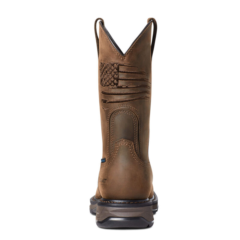 Ariat Mens WorkHog XT Patriot Waterproof Carbon Toe Work Boots 10D 10036002 Ariat_10036002-2_grande.jpg?v=  main image 2