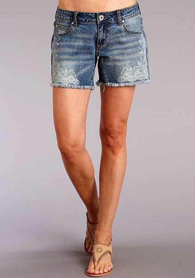 Roper Ladies Shorts Style 11-055-0202-0208- Premium Ladies Shorts from Roper Shop now at HAYLOFT WESTERN WEARfor Cowboy Boots, Cowboy Hats and Western Apparel