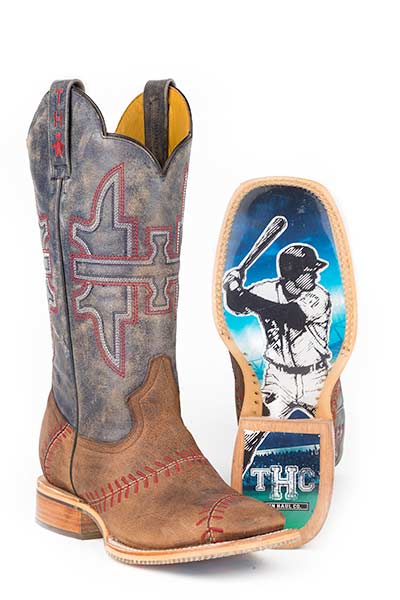 TIN HAUL MENS SLUGGER WITH FIELD OF DREAMS SOLE Boots Style 14-020-0007-0282 Mens Boots from Tin Haul