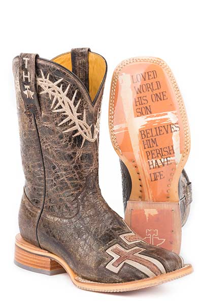 Tin Haul Ladies My Savior Boots Style 14-021-0007-1320- Premium Ladies Boots from Tin Haul Shop now at HAYLOFT WESTERN WEARfor Cowboy Boots, Cowboy Hats and Western Apparel