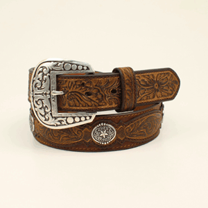 MF WESTERN MENS ARIAT BELT STYLE A1031402 MENS ACCESSORIES from MF Western