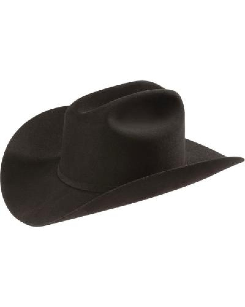 Larry Mahan 6X Black Fur Felt Style MF0665 display picture 2