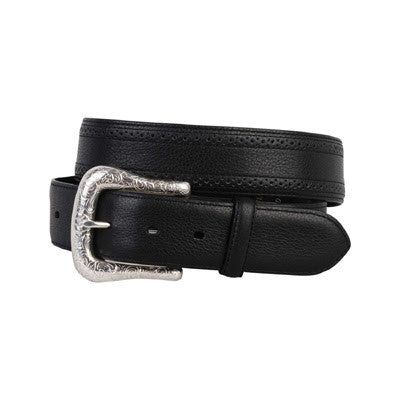 MF Western Ariat Mens Basic Perfed Edge Western Belt Style 10004353 MENS ACCESSORIES from MF Western