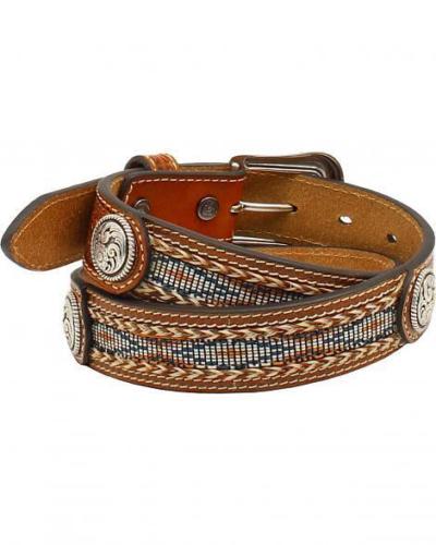 MF Western Ariat Boys Aztec Brown Belt Style A1301448- Premium Boys Accessories from MF Western Shop now at HAYLOFT WESTERN WEARfor Cowboy Boots, Cowboy Hats and Western Apparel