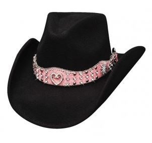 Bullhide Lil' Pardner Kissmate Black Cowboy Hat Style 0648Bl