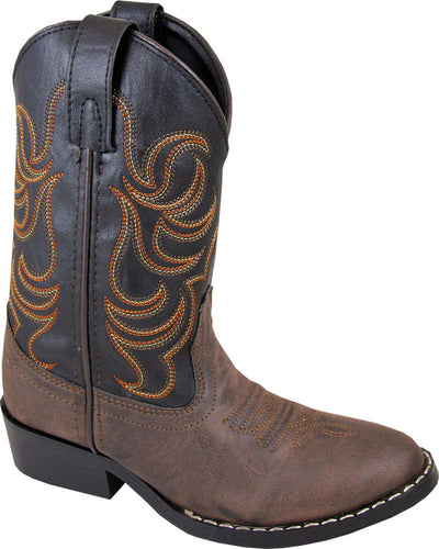 Smoky Mountain Monterey Western Cowboy Toddler Boots Style 1575T Boys Boots from Smoky Mountain Boots