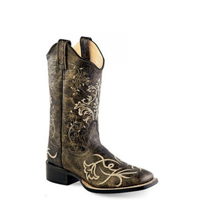Old West Womens Old West Square Toe Boots Style 18117 Ladies Boots from Old West/Jama Boots