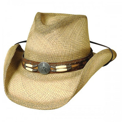 Bullhide Men's Dundee Straw Hat Style 2328 Mens Hats from Monte Carlo/Bullhide Hats