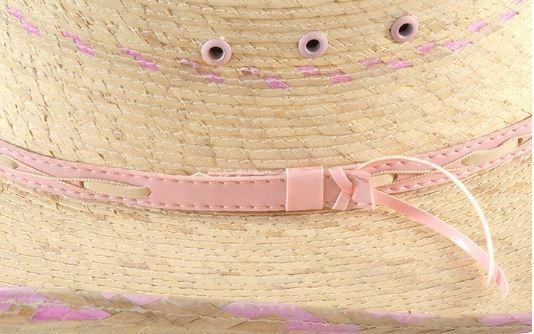 Bullhide Candy Kisses 10X Childrens Straw Cowboy Hat Style 2458 display picture 2