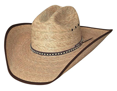 Bullhide Wide Open 15X Straw Cowboy Hat Style 2596 Mens Hats from Monte Carlo/Bullhide Hats
