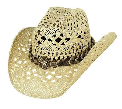 Bullhide Naughty Girl Staw Cowboy Hat Style 2649 Ladies Hats from Monte Carlo/Bullhide Hats