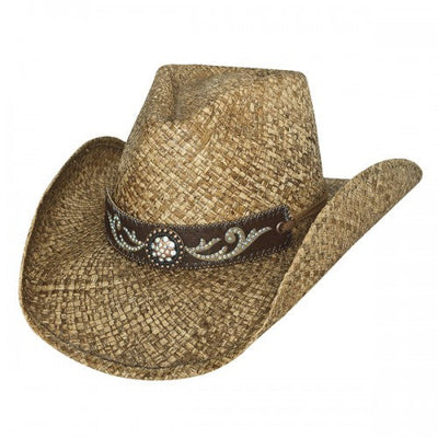 Bullhide Tennessee River Straw Cowgirl Hat Style 2794- Premium Ladies Hats from Monte Carlo/Bullhide Hats Shop now at HAYLOFT WESTERN WEARfor Cowboy Boots, Cowboy Hats and Western Apparel