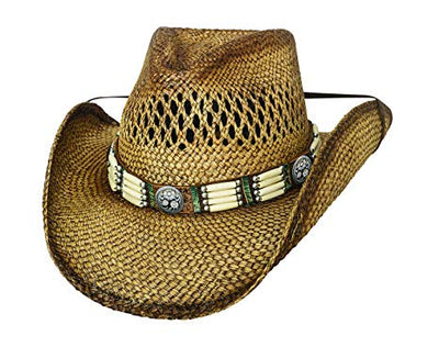 Bullhide From Dusk Till Dawn Straw Hat Style 2911- Premium Mens Hats from Monte Carlo/Bullhide Hats Shop now at HAYLOFT WESTERN WEARfor Cowboy Boots, Cowboy Hats and Western Apparel