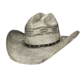 Bullhide PBR Icon Straw Cowboy Hat Style 2995DBL Mens Hats from Monte Carlo/Bullhide Hats