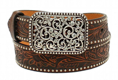 MF Western Ariat Girls Embossed Fashion Belt Style A1303602- Premium Girls Accessories from MF Western Shop now at HAYLOFT WESTERN WEARfor Cowboy Boots, Cowboy Hats and Western Apparel