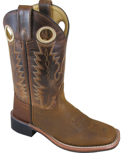 Smoky Mountain Boys Jesse Western Square Toe Boot Style 3662C- Premium Boys Boots from Smoky Mountain Boots Shop now at HAYLOFT WESTERN WEARfor Cowboy Boots, Cowboy Hats and Western Apparel