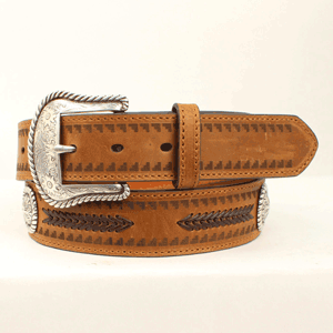 MF WESTERN MEN'S ARIAT BELT Style A1033844 MENS ACCESSORIES from MF Western
