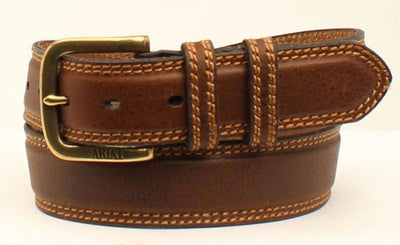 MF WESTERN ARIAT MENS BROWN BELT Style A1035702 MENS ACCESSORIES from MF Western