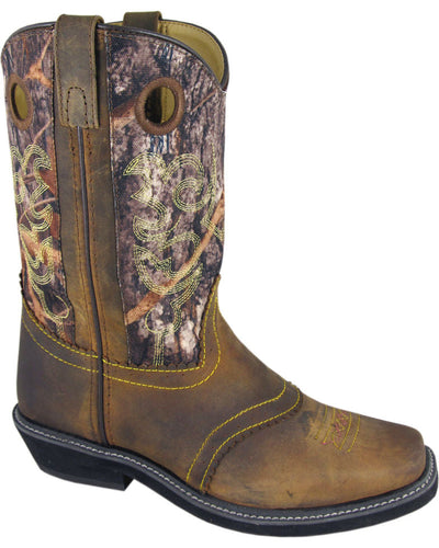 Smoky Mountain Pawnee Camo Cowgirl Square Toe Boots Style 6360 Ladies Boots from Smoky Mountain Boots