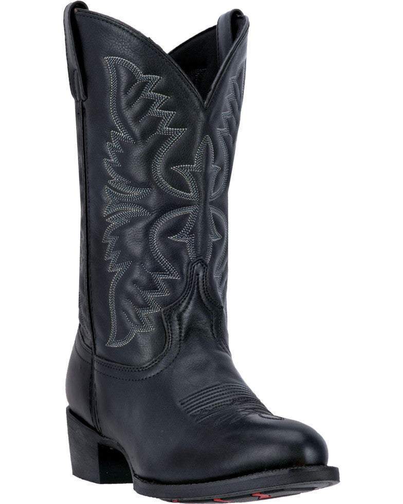 Laredo Mens Embroidered Round Toe Western Boots Style 68450 display picture 3