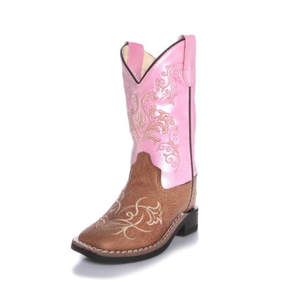 Jama Girls Princess Pink Cowboy Boots Style VB9145- Premium Girls Boots from Old West/Jama Boots Shop now at HAYLOFT WESTERN WEARfor Cowboy Boots, Cowboy Hats and Western Apparel