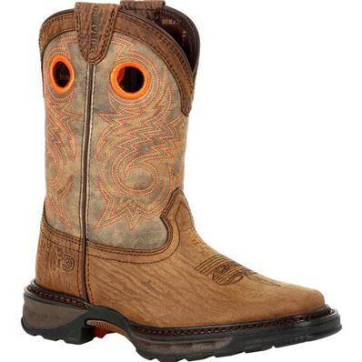 DURANGO MAVERICK XP LITTLE KID'S BAY BROWN WESTERN BOOT STYLE DBT0227C- Premium Boys Boots from Durango Shop now at HAYLOFT WESTERN WEARfor Cowboy Boots, Cowboy Hats and Western Apparel