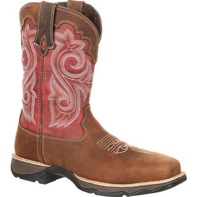 DURANGO WOMEN'S WATERPROOF COMPOSITE TOE WESTERN WORK BOOT STYLE DRD0220- Premium Ladies Workboots from Durango Shop now at HAYLOFT WESTERN WEARfor Cowboy Boots, Cowboy Hats and Western Apparel