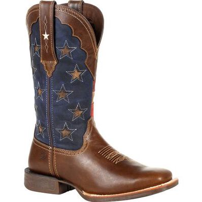 DURANGO LADY REBEL PRO WOMEN'S VINTAGE FLAG WESTERN BOOT STYLE DRD0393- Premium Ladies Boots from Durango Shop now at HAYLOFT WESTERN WEARfor Cowboy Boots, Cowboy Hats and Western Apparel