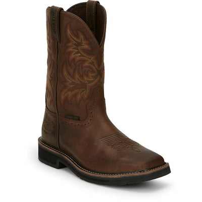 JUSTIN DRILLER 11 STEEL TOE WORK BOOT STYLE SE4682- Premium Mens Workboots from JUSTIN BOOT COMPANY Shop now at HAYLOFT WESTERN WEARfor Cowboy Boots, Cowboy Hats and Western Apparel