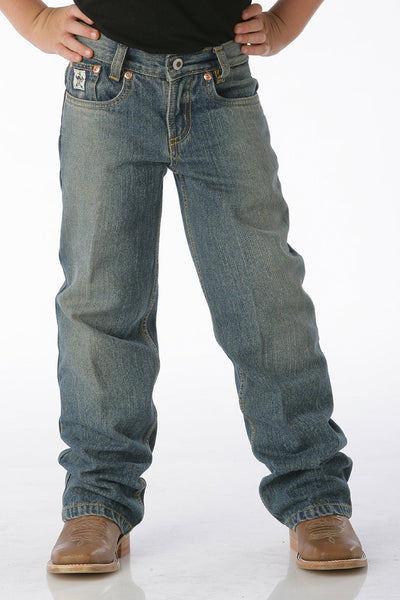 Cinch Boys Low Rise Medium Stonewash Style MB10142001- Premium Boys Jeans from Cinch Shop now at HAYLOFT WESTERN WEARfor Cowboy Boots, Cowboy Hats and Western Apparel