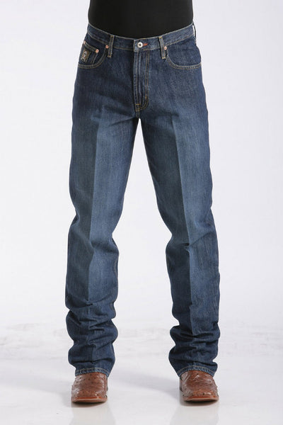 Cinch Mens Jeans Black Label Dark Stonewash Relaxed Fit Style MB90633002 Mens Jeans from Cinch