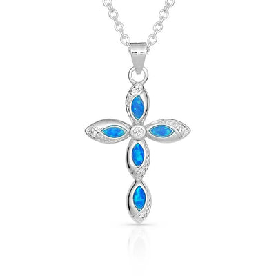 Montana Silversmith River Lights Waters of Faith Necklace Style NC2727- Premium Ladies Accessories from Montana Silversmith Shop now at HAYLOFT WESTERN WEARfor Cowboy Boots, Cowboy Hats and Western Apparel