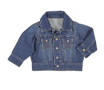 WRANGLER TODDLER BOY LONG SLEEVE CLASSIC DENIM JACKET STYLE PQK126DT- Premium Boys Outerwear from Wrangler Shop now at HAYLOFT WESTERN WEARfor Cowboy Boots, Cowboy Hats and Western Apparel
