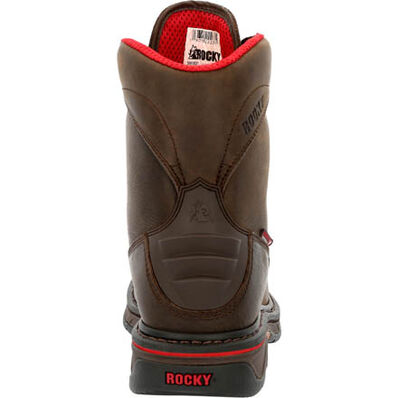 ROCKY IRON SKULL COMPOSITE WATERPROOF LACER WESTERN BOOT RKW0361 display picture 3
