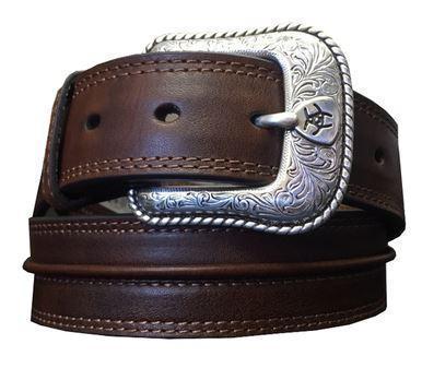 MF Western Ariat Mens  Belt Medium Brown Rowdy Style A1019444- Premium MENS ACCESSORIES from MF Western Shop now at HAYLOFT WESTERN WEARfor Cowboy Boots, Cowboy Hats and Western Apparel