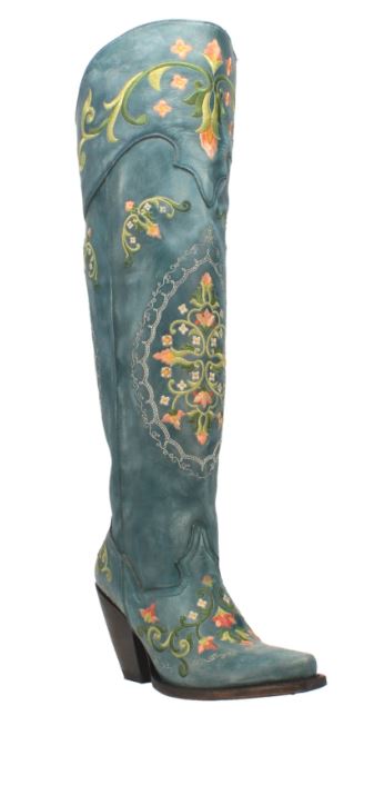 Dan Post Ladies Flower Child Leather Boots Style DP3271 Ladies Boots from Dan Post